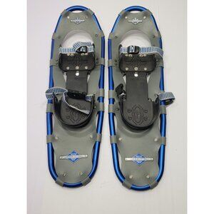 LL Bean Snow Shoes Winter Walker 27” Adults Blue & Gray Adjustable Pre Owned